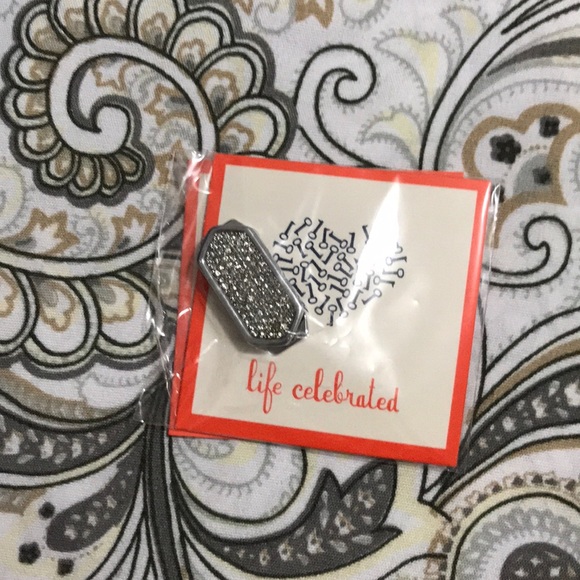 KEEP Collective Geo Bar - Pave Silver - Picture 7 of 12